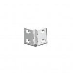 NICKEL PLATED BRASS FLAT HINGE 25x25 ITALY